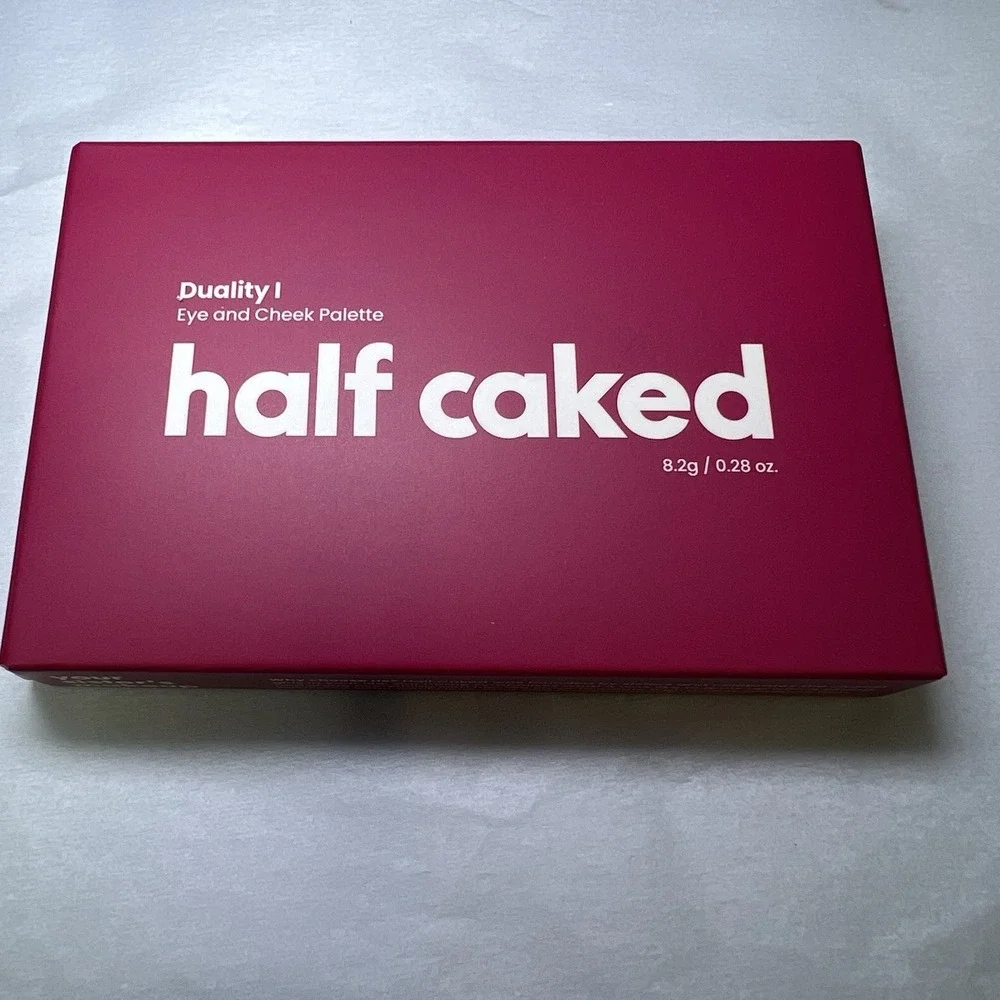 Half Caked Duality I Eye and‎ Cheek Palette 6 Eyeshadow & 1 Blush NEW Free Ship!
